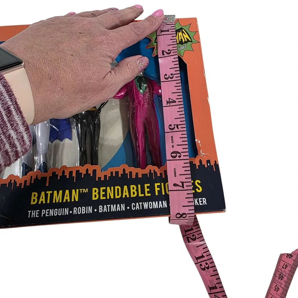 NIB Batman Bendable Figures The Penguin‎ Robin Batman Catwoman Joker Classic TV